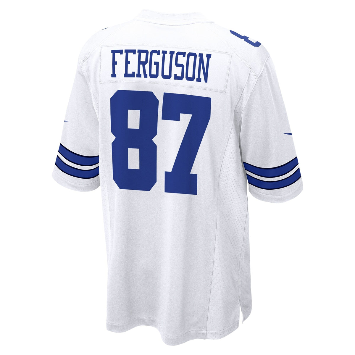 Dallas Cowboys Jake Ferguson White Game Jersey