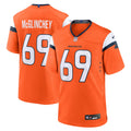 Denver Broncos Mike McGlinchey Orange Team Game Jersey