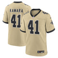 New Orleans Saints Alvin Kamara Gold Gameday Golds Alternate Game Player Jersey