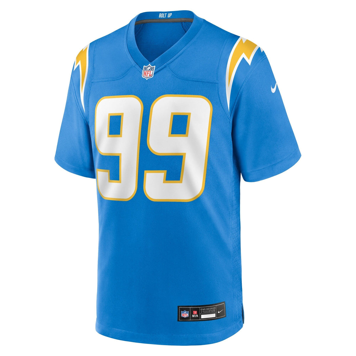Los Angeles Chargers Jamaree Caldwell Powder Blue Team Game Jersey