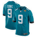 Jacksonville Jaguars Logan Cooke Teal Game Jersey