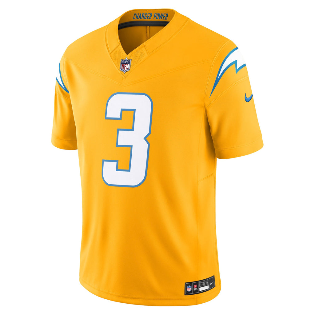 Los Angeles Chargers Derwin James Jr. Gold Alternate Charger Power Vapor F.U.S.E. Limited Jersey
