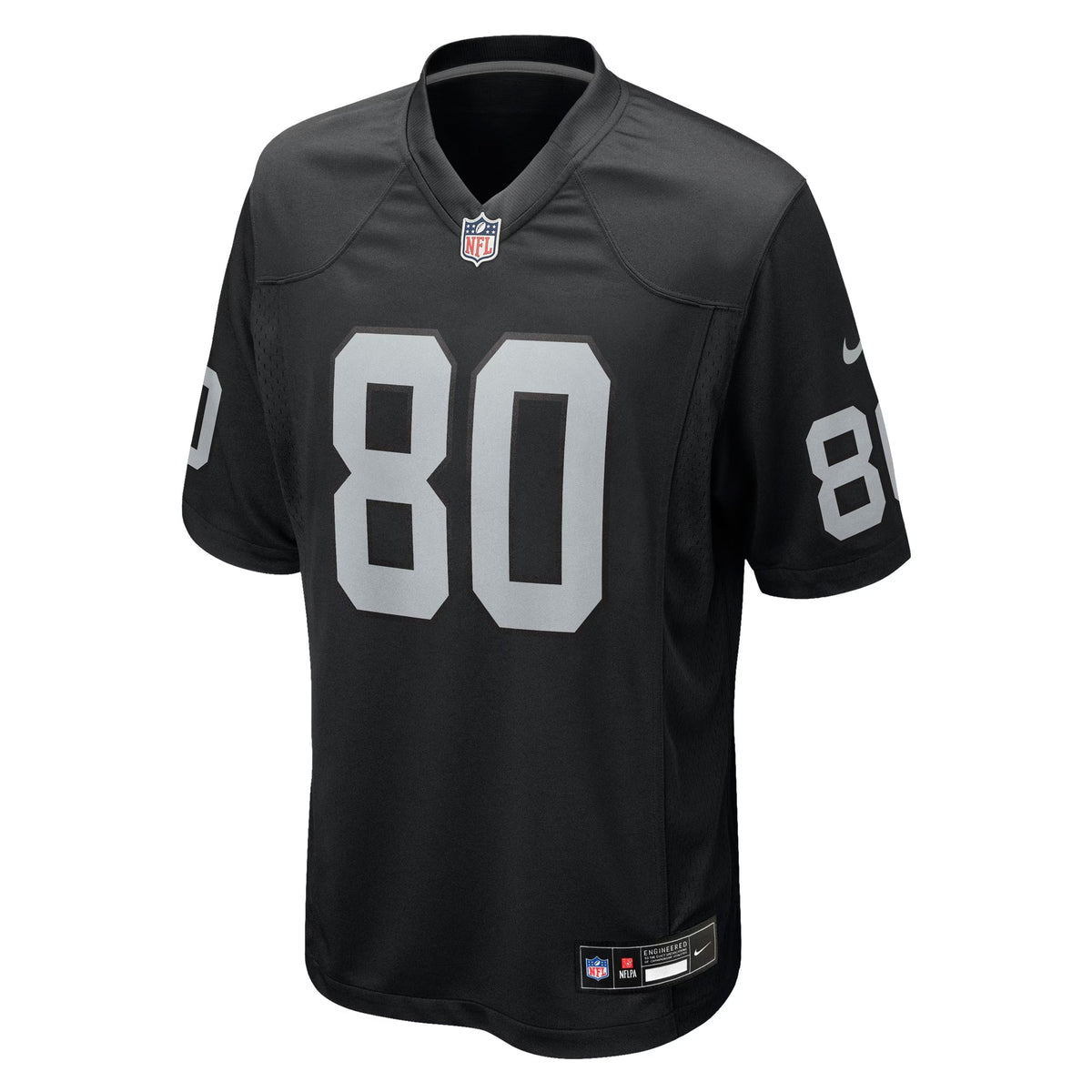 Las Vegas Raiders Ian Thomas Black Team Game Jersey