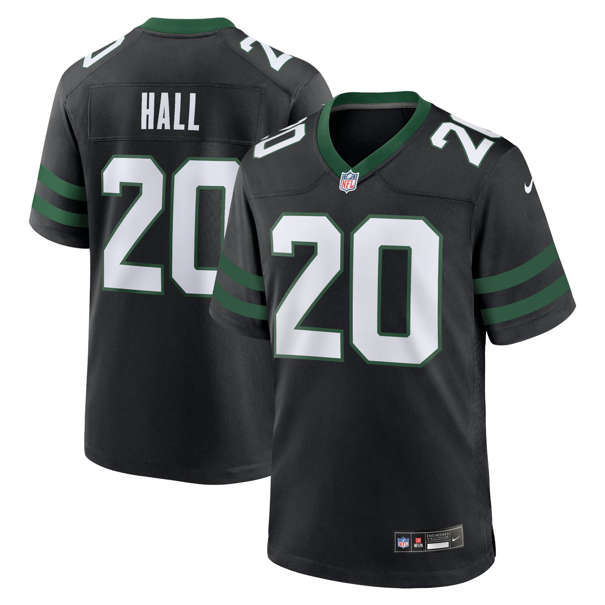 New York Jets Breece Hall Legacy Black Alternate Game Jersey