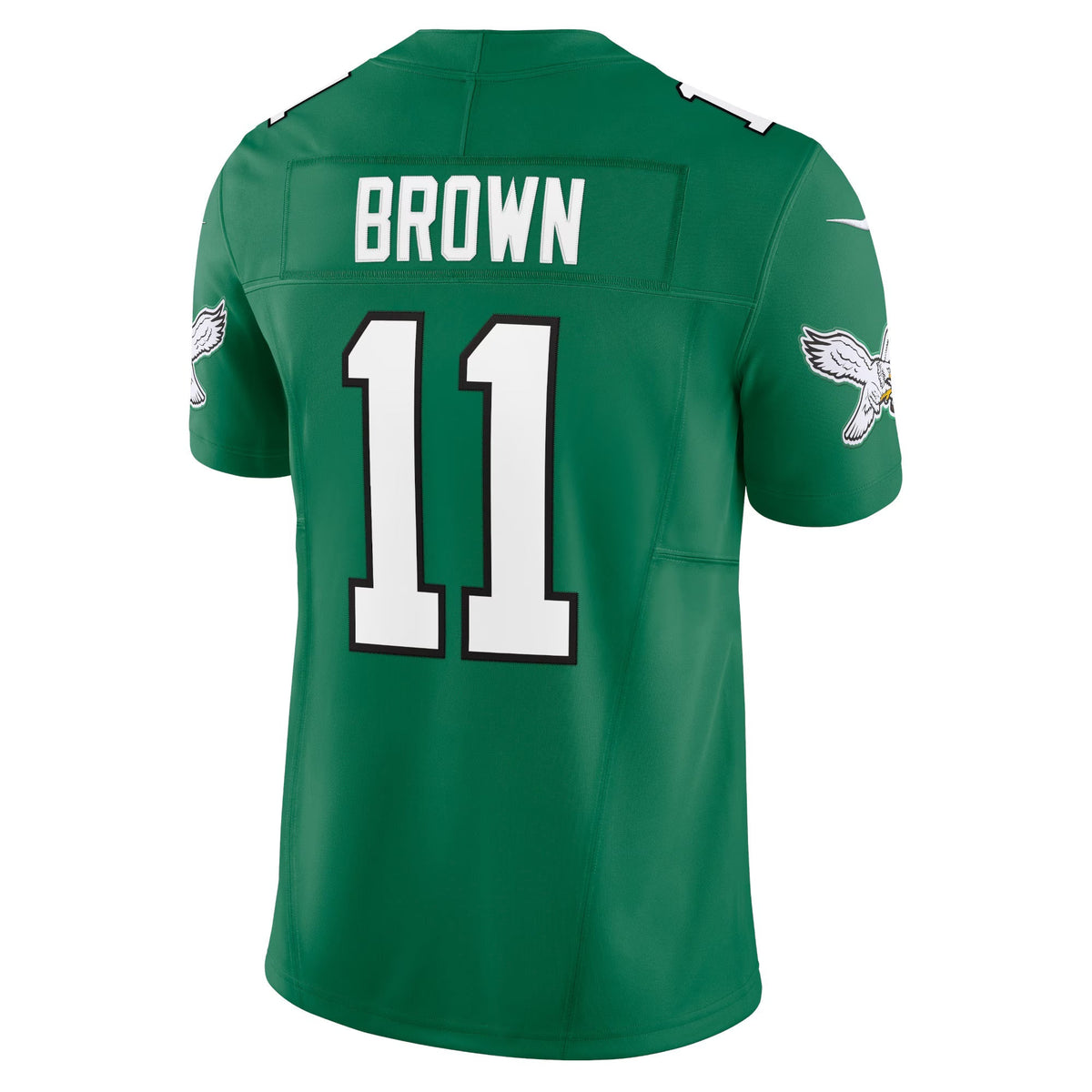 Philadelphia Eagles A.J. Brown Kelly Green Vapor F.U.S.E. Limited Jersey