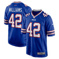Buffalo Bills Dorian Williams Royal Home Game Jersey