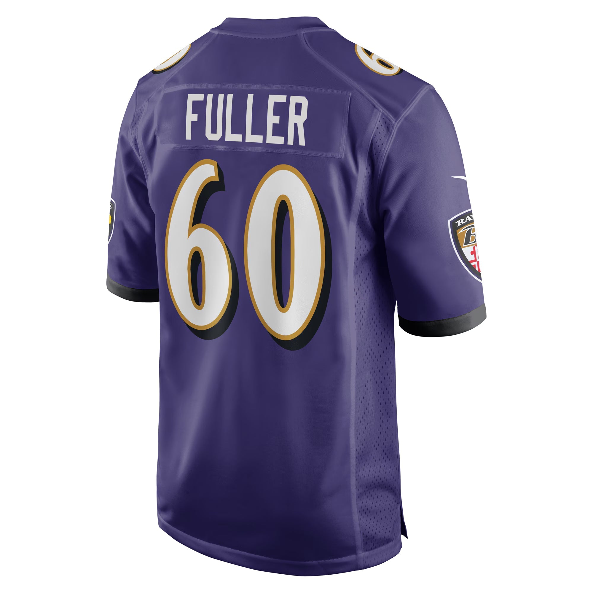 Baltimore Ravens Kyle Fuller Purple Game Jersey