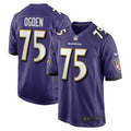Baltimore Ravens Jonathan Ogden Purple Retired Player Game Jersey