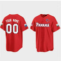 Custom Panama Baseball 2023 World Baseball Classic Jersey Men Women Youth C Red Stitches Baseball Jerseys