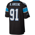 C.Panthers #91 Kevin Greene Black Big & Tall 1996 Retired Player Replica Jersey Stitched American Football Jerseys