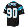 C.Panthers #90 Julius Peppers Player Legacy Black American Football Jerseys
