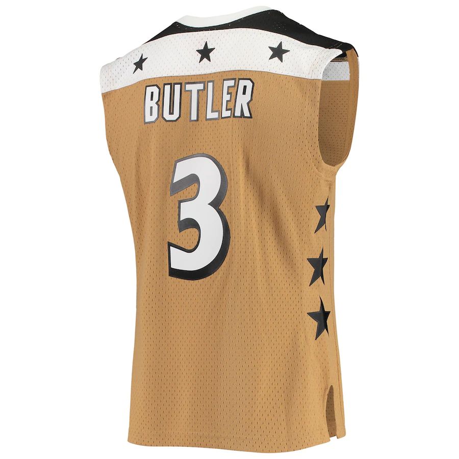 W.Wizards #3 Bradley Beal 2007-08 Hardwood Classics Swingman Jersey Gold Stitched American Basketball Jersey
