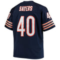 C.Bears #40 Gale Sayers Navy Big & Tall 1969 Retired Player Replica Jersey Stitched American Football Jerseys