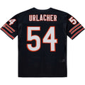 C.Bears #54 Brian Urlacher 2003 Authentic Throwback Retired Player Jersey - Navy American Football Jerseys