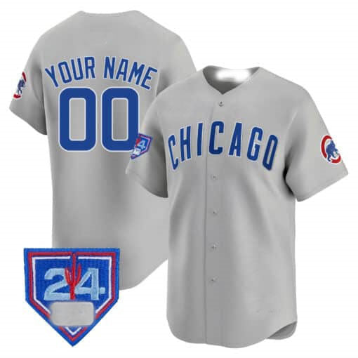 Custom Chicago Cubs 2024 Spring Training Patch Vapor Premier LimitedC All Stitched Baseball Jersey