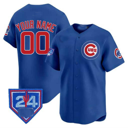 Custom Chicago Cubs 2024 Spring Training Patch Vapor Premier LimitedC All Stitched Baseball Jersey