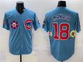 Chicago Cubs #18 Shta Imanaga Blue 2025 Tokyo Series 2nd Alternate Limited Stitched Baseball Jersey