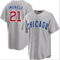 Chicago Cubs #21 Shta Imanaga Gray Cool Base Stitched Baseball Jersey
