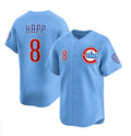 Chicago Cubs #8 Ian Happ Blue 2024-25 2nd Alternate Limited Stitched Baseball Jersey