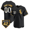 Custom Chicago White Sox 2024 Jackie Robinson Patch Vapor Premier LimitedAll Stitched Baseball Jersey