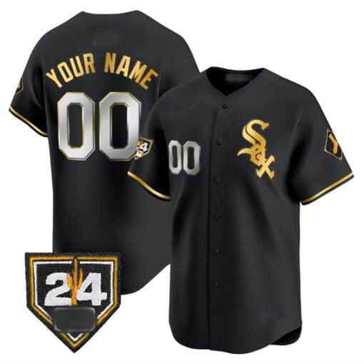 Custom Chicago White Sox 2024 Spring Training Patch Vapor Premier LimitedAll Stitched Baseball Jersey
