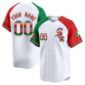 Custom Chicago White Sox Mexico Vapor Premier Limited V2 All Stitched Baseball Jersey