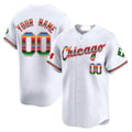 Custom Chicago White Sox Mexico Vapor Premier Limited V3 All Stitched Baseball Jersey