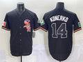 Chicago White Sox #14 Paul Konerko Black Mexico Limited Stitched Baseball Jersey