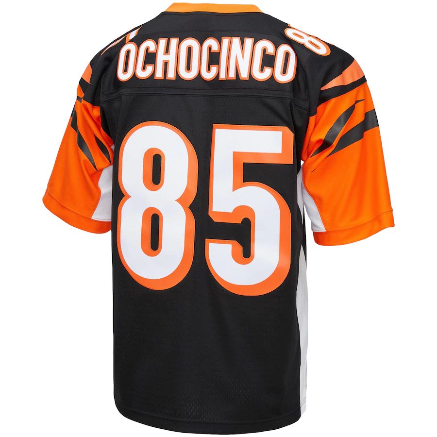 C.Bengals #85 Chad Ochocinco Black 2009 Legacy Replica Jersey Stitched American Football Jerseys