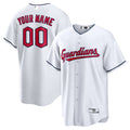Custom Cleveland Guardians White Replica Custom Jersey Baseball Jerseys