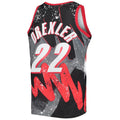 P.Trail Blazers #22 Clyde Drexler Hardwood Classics 1991-92 Hyper Hoops Swingman Jersey Black Stitched American Basketball Jersey