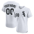 Custom Chicago White Sox Home Elite Jersey White Stitched Baseball Jersey
