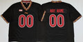 Custom Florida State Seminoles Black Jersey Mens Youth Women Short Sleeve College Jerseys Stitched American Football Jerseys