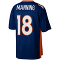 D.Broncos #18 Peyton Manning Navy 2015 Legacy Replica Jersey Stitched American Football Jerseys