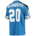 D.Lions #20 Barry Sanders Blue Authentic Retired Player Jersey Stitched American Football Jerseys