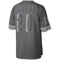 D.Lions #20 Barry Sanders Charcoal 1996 Retired Player Metal Legacy Jersey Stitched American Football Jerseys