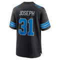 D.Lions #31 Kerby Joseph Player Black Home Game Football Jerseys
