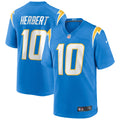 Los Angeles Chargers Justin Herbert Powder Blue Player Game Jersey