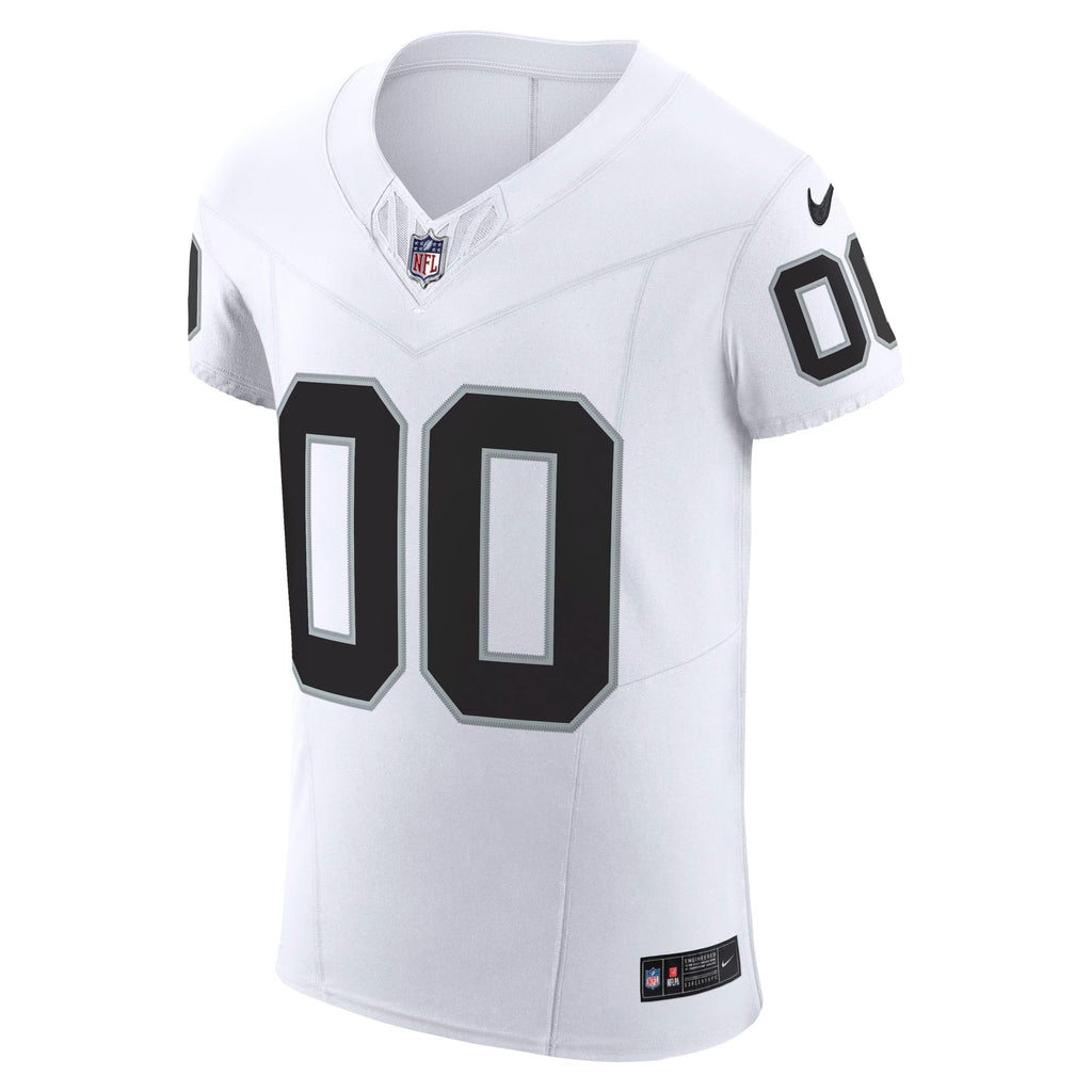 Las Vegas Raiders White Vapor F.U.S.E. Elite Custom Jersey