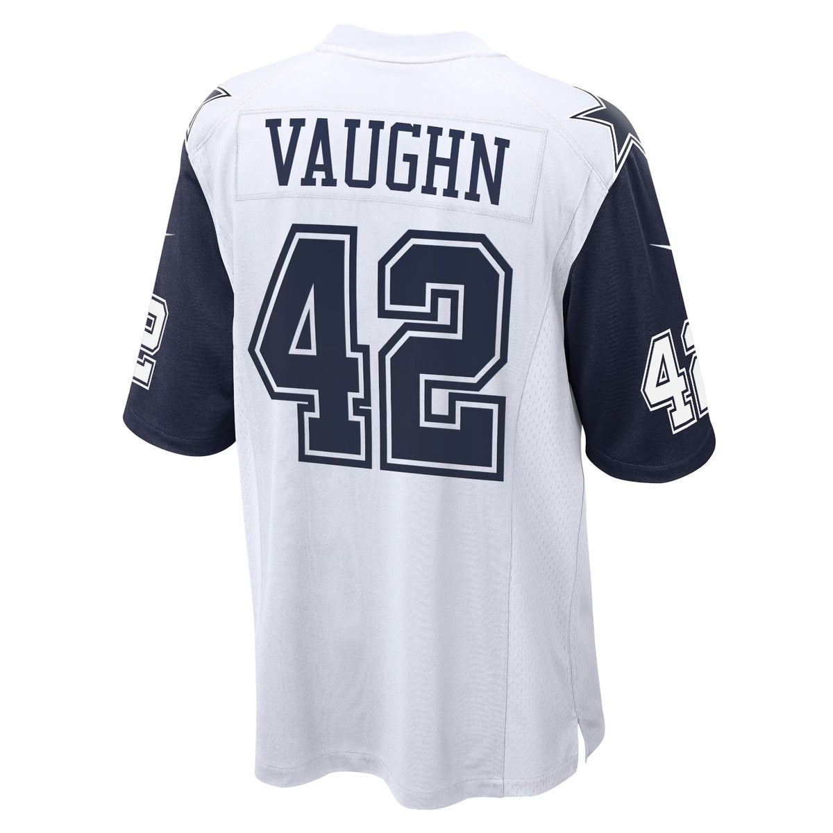Dallas Cowboys Deuce Vaughn White Alternate Game Team Jersey