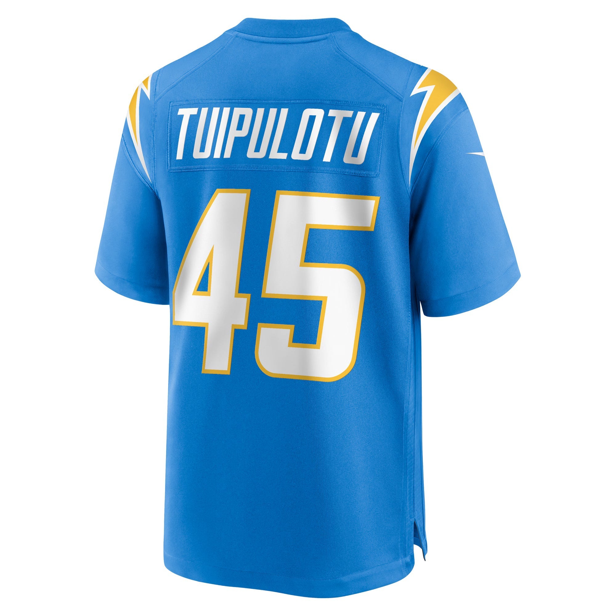 Los Angeles Chargers Tuli Tuipulotu Powder Blue Team Game Jersey