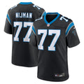 Carolina Panthers Yosh Nijman Black Game Jersey