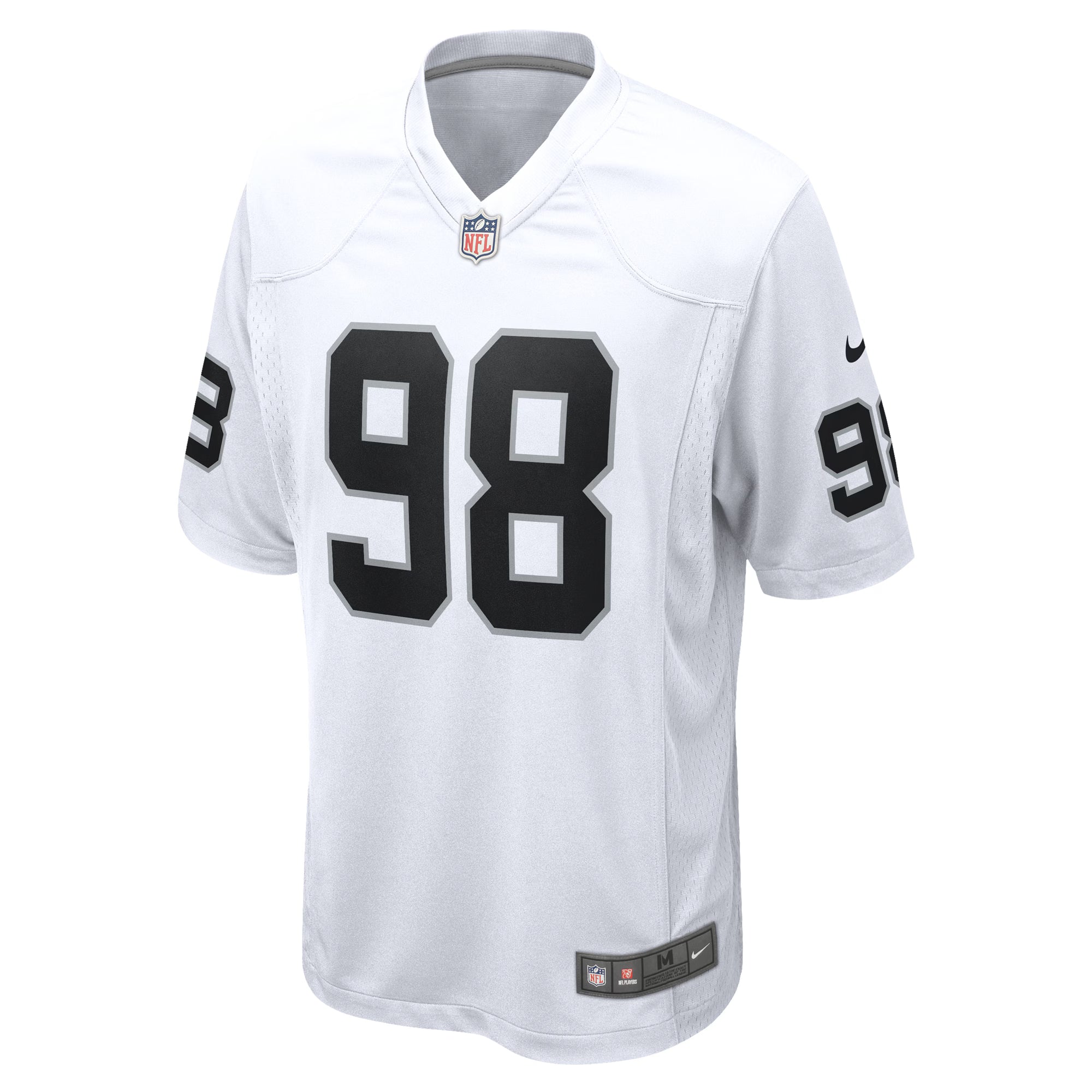 Las Vegas Raiders Maxx Crosby White Game Jersey