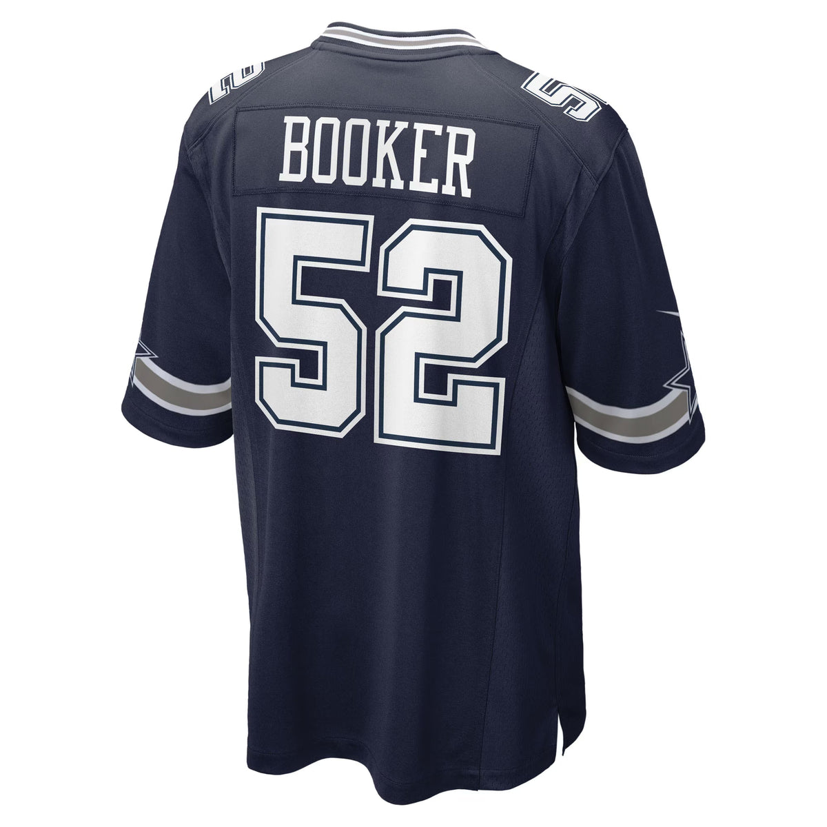 Dallas Cowboys Tyler Booker Navy 2025 NFL Draft First Round Pick Game Jersey