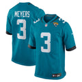 Jacksonville Jaguars Jakobi Meyers Teal Team Game Jersey