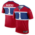 New York Giants Malik Nabers Red Legend Player Performance Top