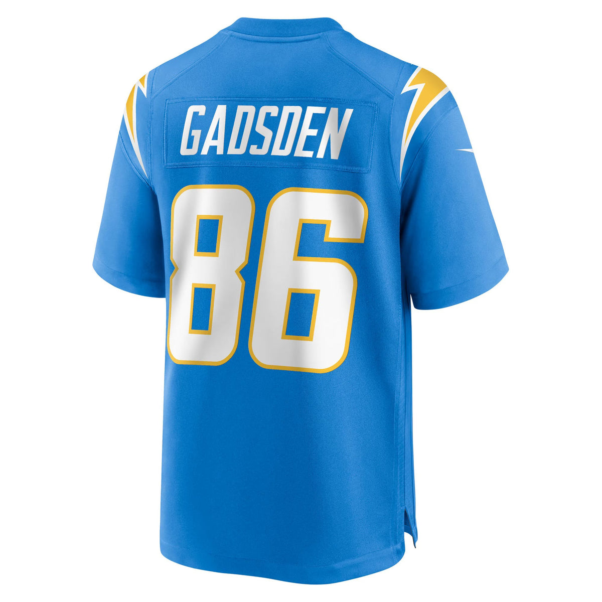 Los Angeles Chargers Oronde Gadsden Powder Blue Team Game Jersey