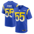 Los Angeles Rams Braden Fiske Royal Team Game Jersey