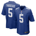 New York Giants Kayvon Thibodeaux Royal Player Game Jersey