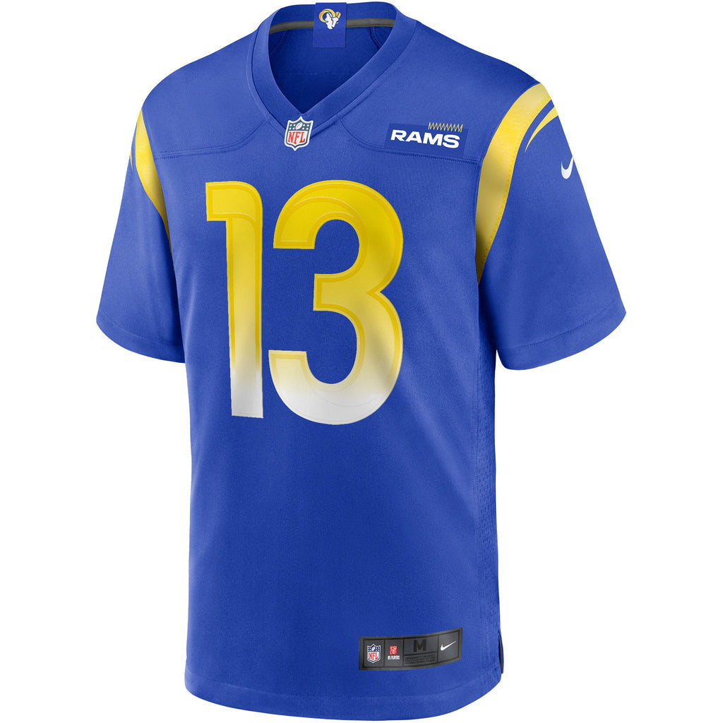 Los Angeles Rams Kurt Warner Royal Game Retired Player Jersey